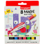 Bruynzeel set di pennarelli magici per bambini - 8 pezzi