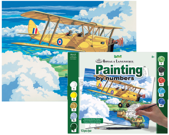 R&L Pittura con i numeri – Nostalgic Plane