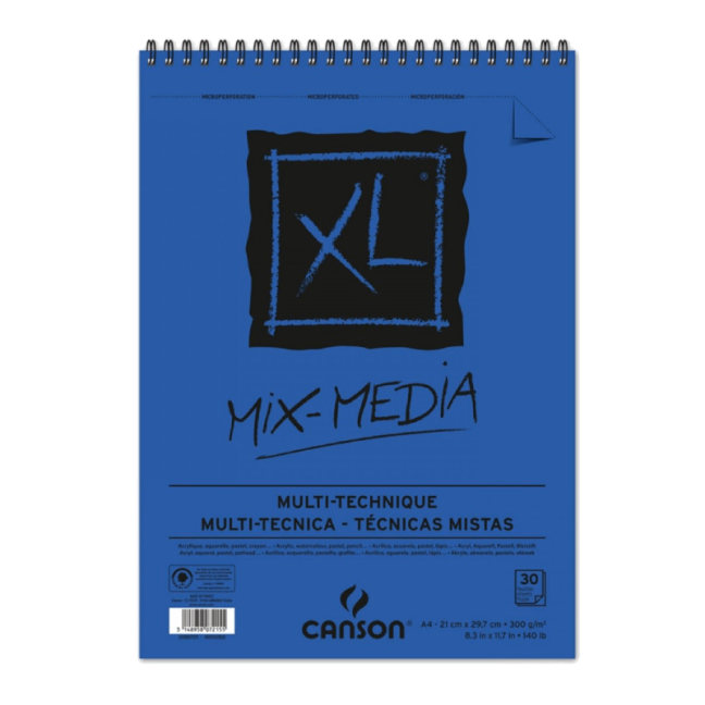 CANSON XL Mix-media album 300g/m2 - A4
