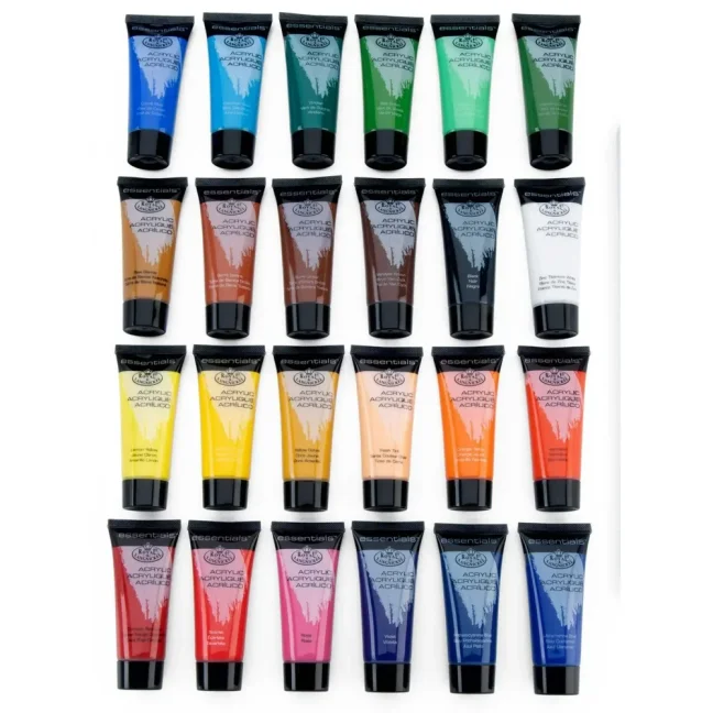 R&L Set di colori acrilici in astuccio – 12 x 22 ml