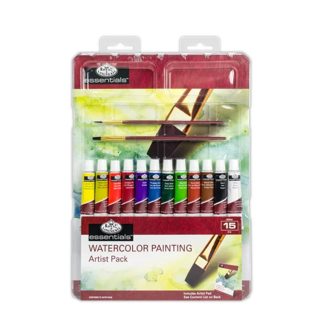 Blocco acquerello con colori Royal Langnickel