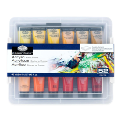 R&L Sada akrylových farieb v puzdre – 48 x 22 ml