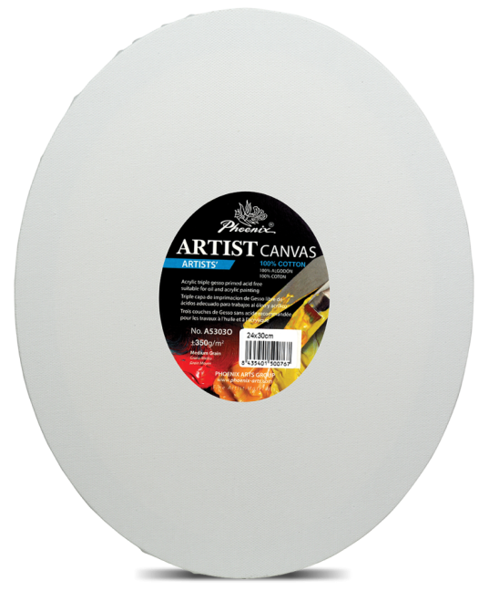 PHOENIX tela ovale su telaio