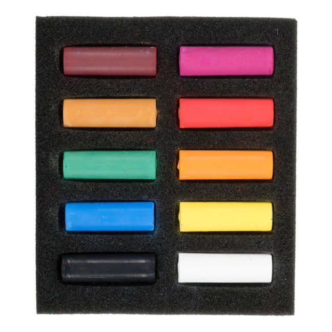 Pastelli secchi REMBRANDT - Selezione Generale - set di 10 mezzi pastelli