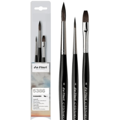 Da Vinci CASANEO sada štětců pro akvarel 3 ks - série 5386