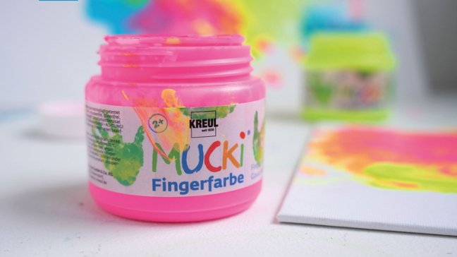 KREUL Prstové farby pre deti MUCKI - 150 ml