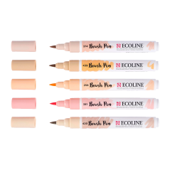 Ecoline Set kistova Portrait - 5 boja