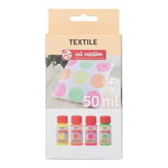Art Creation Textile set Neon 4 x 50 ml