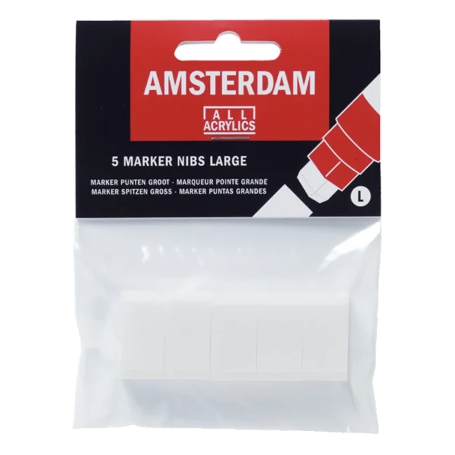 AMSTERDAM Marker - punta di ricambio 15 mm 5 pezzi