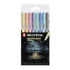 Sakura Gelly Roll Moonlight sada Pastel 8 ks