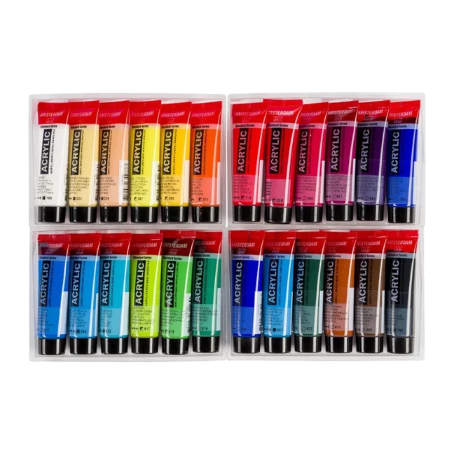 Amsterdam akril festékek - 24 x 20 ml készlet