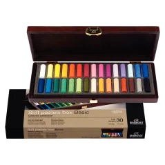 Suchý Pastel REMBRANDT - sada 30 polovičných pastelov box