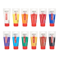 Set de culori acrilice Talens ArtCreation - 12x75 ml