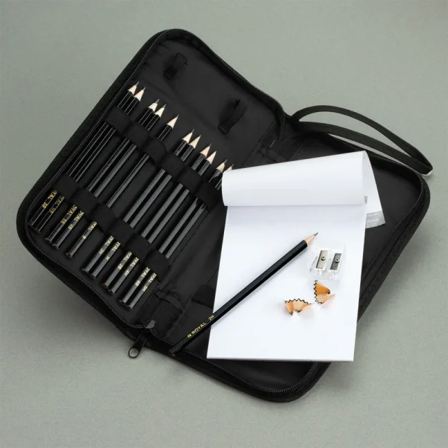 Skicirni set v peresnici Royal & Langnickel - 16 kosov