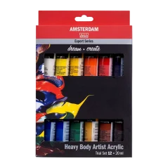 Amsterdam Expert Series színkészlet - Trial set - 12x20ml