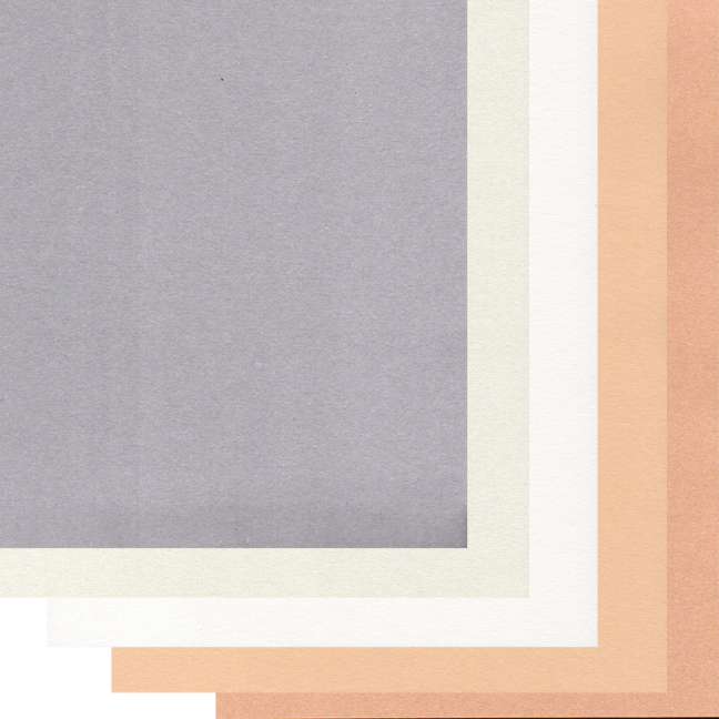 Blocco da disegno Leniar Pastel con carte colorate - vari formati