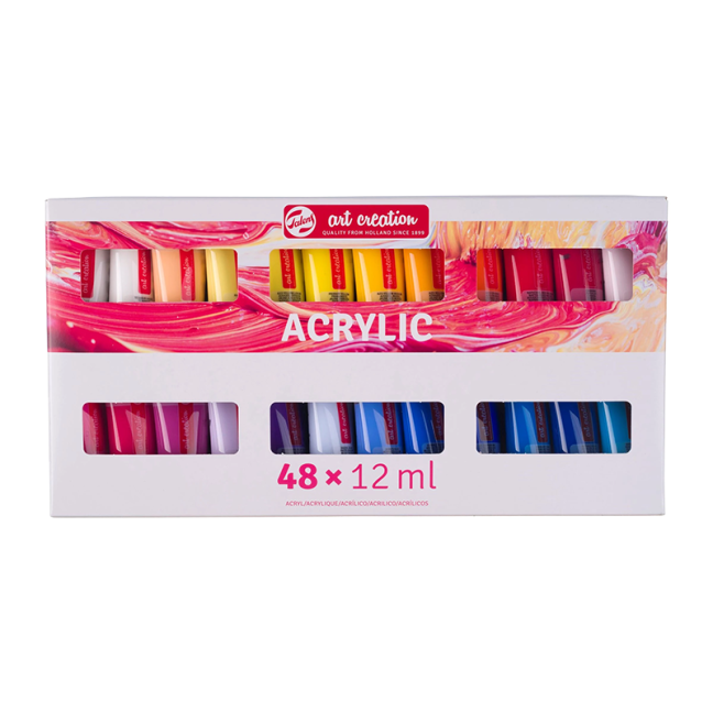 Art Creation komplet akrilnih barv 48 x 12 ml