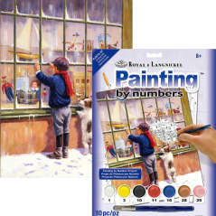 Számozott kifestő A4 formátumban - Karácsonyi kívánságait