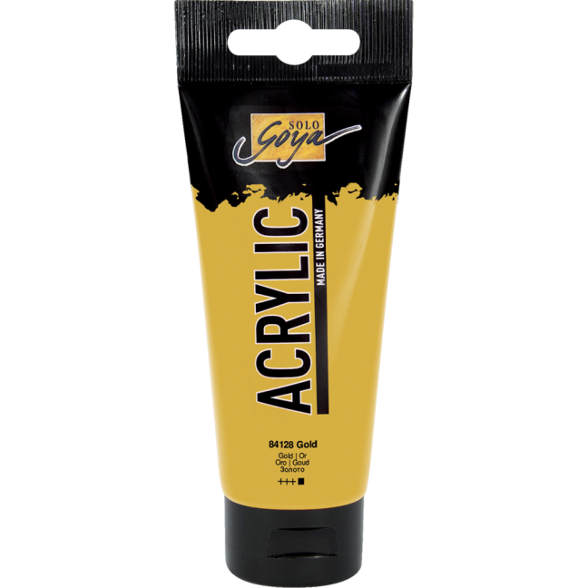 KREUL Colore acrilico Solo Goya – 100 ml - KREUL colore acrilico Solo Goya 100 ml - scegli la tonalità: 84128 – Gold