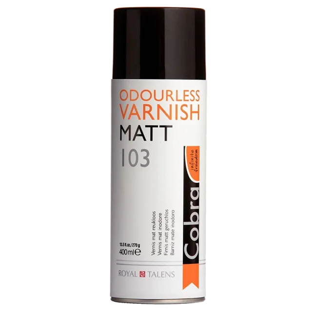 Cobra vernice finale opaca spray per olio 103 - 400 ml