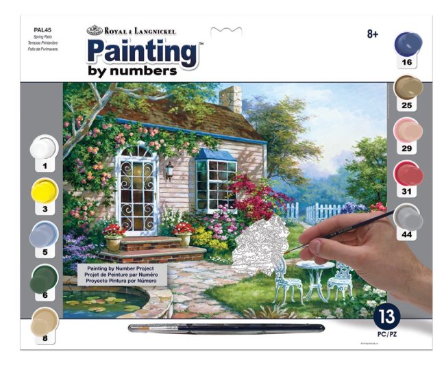 R&L Pittura con i numeri – Spring Patio