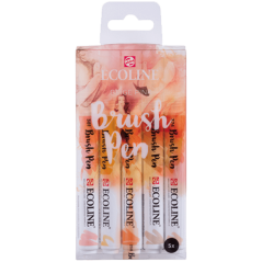 Ecoline akvarel set - Beige Pink
