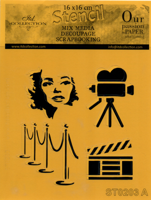 Šablóna z fólie - CINEMA 2