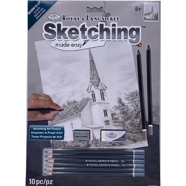 Set da disegno Royal & Langnickel con motivo - Chiesa