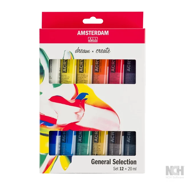 Amsterdam akril festékek - 12 x 20 ml készlet