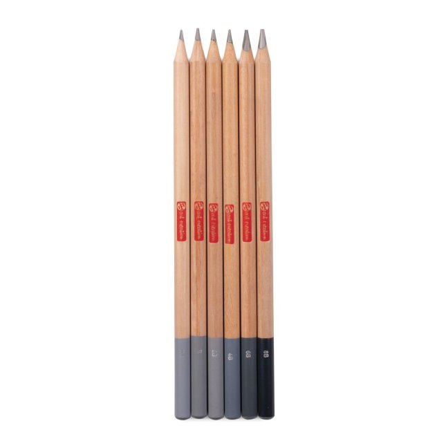 Set di matite in grafite ArtCreation - 6 pezzi