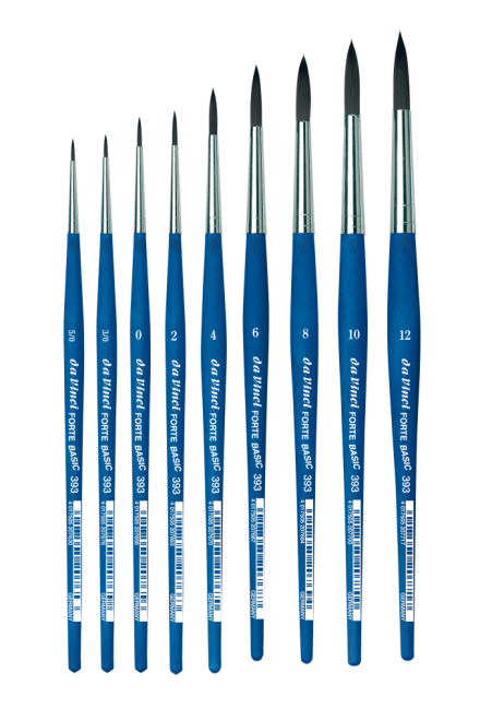 Ecset da Vinci FORTE BASIC - 393 - VÁLASSZA KI AZ ECSET MÉRETÉT