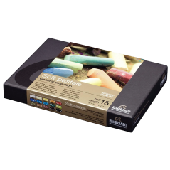 Pasteluri uscate REMBRANDT – set de 15 jumătate de pasteluri