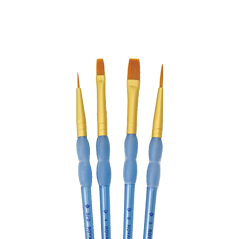 Royal & Langnickel kerek szintetikus ecsetkészlet - 4db