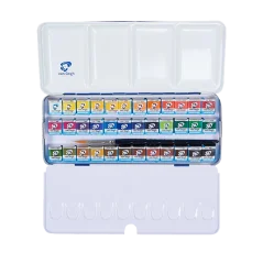 Sada Akvarelových barev Van Gogh v kovovém obalu 36 kalíšků + štětec