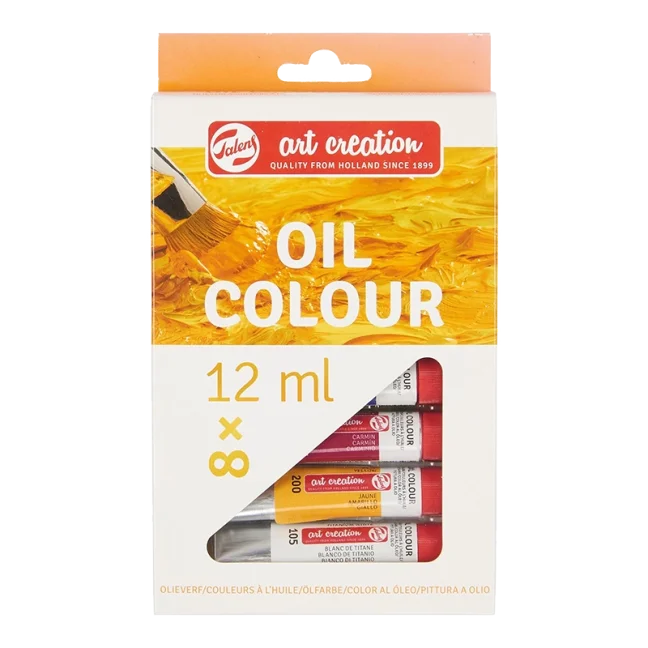 Colori a olio Talens ArtCreation - set 8 x 12 ml