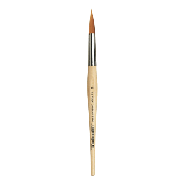 daVinci DARTANA-SPIN pennelli per acquerello - serie 188 - scegli la misura - Seleziona la misura del pennello Da Vinci: 16