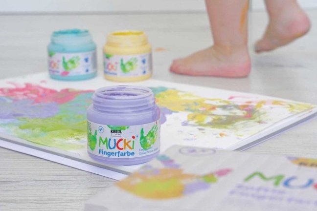 KREUL Finom ujjfesték készlet MUCKI – 6 x 150 ml