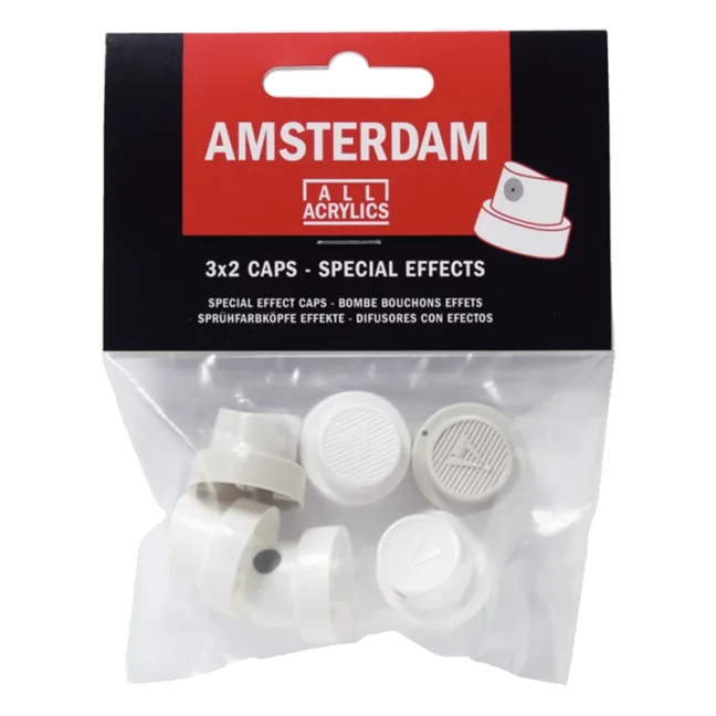 AMSTERDAM Spray Paint - SpecialEffects tartalék fúvófejek (6 db)