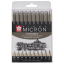 Set di penne tecniche Sakura Pigma Micron - 10 pezzi