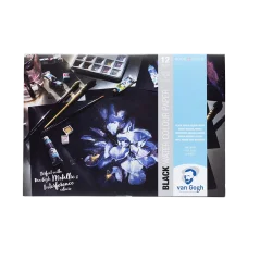 Van Gogh crni akvarelni papir A4 - 12 listova