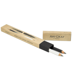 Creioane mari de grafit ArtGraf 22cm - 2buc