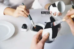 KREUL sada farieb na sklo a porcelán CLASSIC - 6 x 20 ml