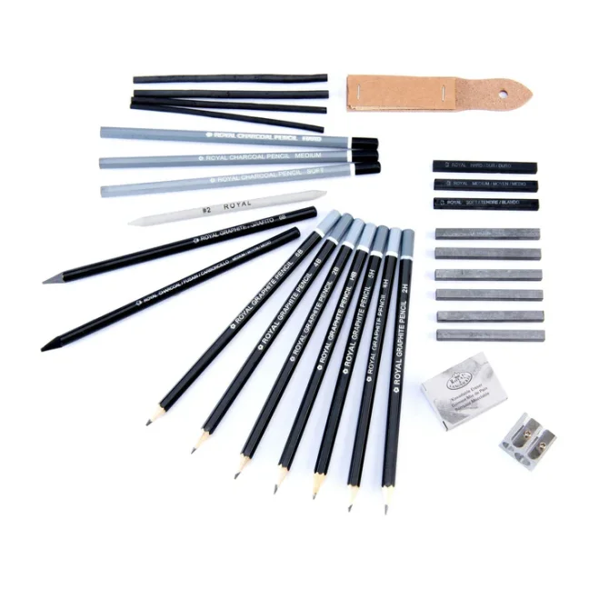 Set di matite da disegno Royal & Langnickel Art Set - 28 pezzi