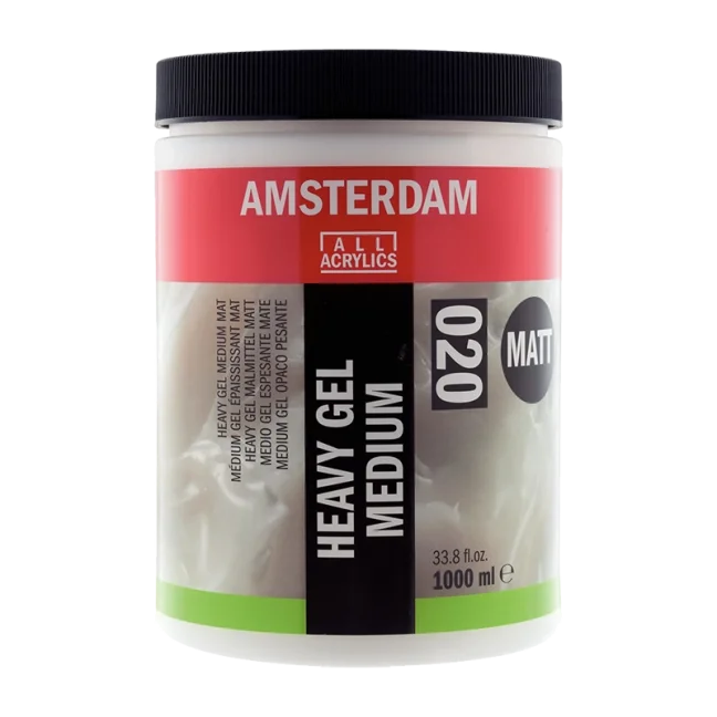 Amsterdam Sűrű gél médium matt 020 - 1000 ml
