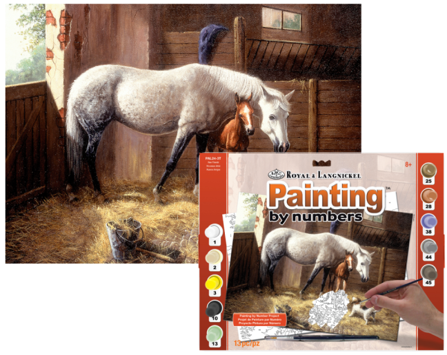 R&L Pittura con i numeri – New Friends