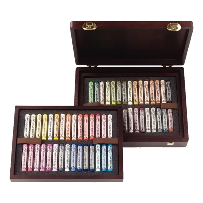 Suchý Pastel REMBRANDT - sada 60 pastelov portrét box