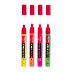 AMSTERDAM akril filctollak - Reflex set 4 x 4 mm