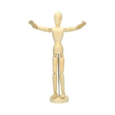 Manechin din lemn pentru desen 30 cm