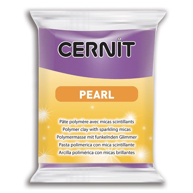 CERNIT Massa Pearl 56g - vari colori - CERNIT Pearl: 900 - Violet