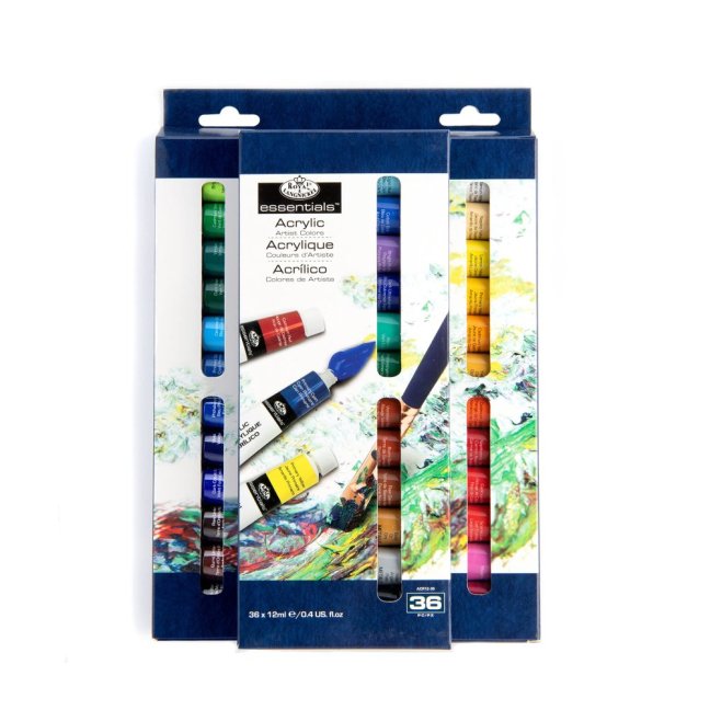 R&L Set di colori acrilici – 36 x 12 ml